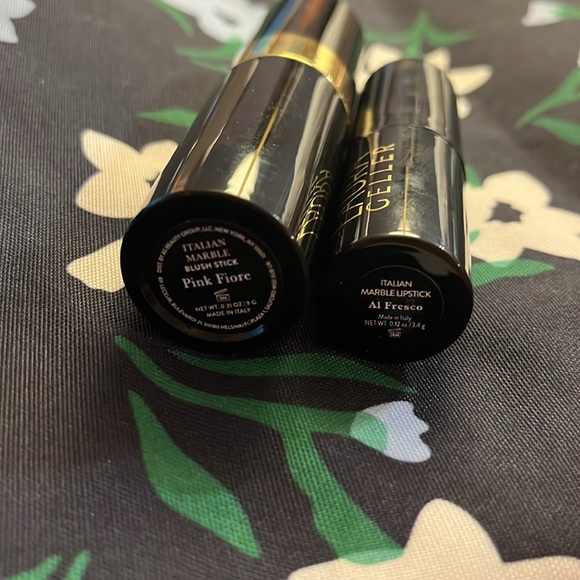 Laura Geller Italian Marble Blush Stick & Lipstick - Picture 5 of 7